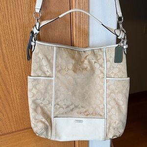 Coach Park Signature Hobo F30341 Shoulder Bag